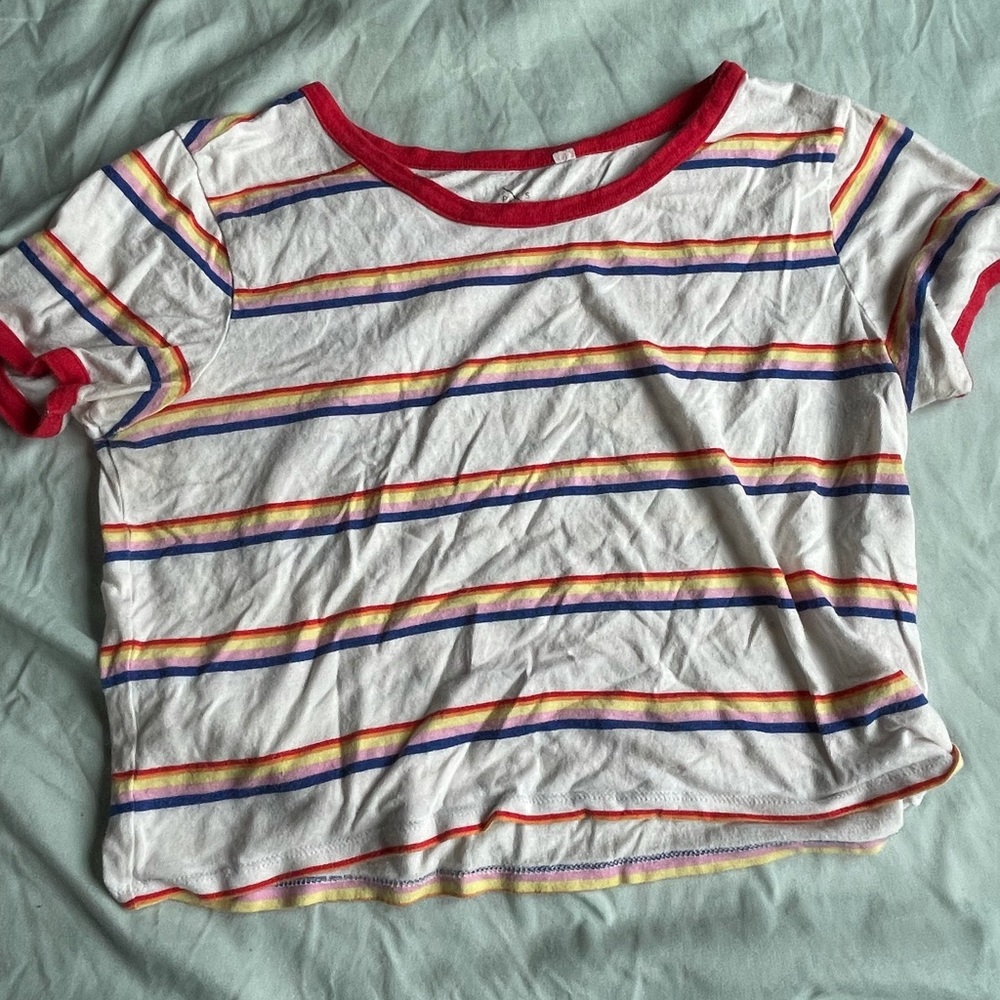 PacSun cropped tee size medium